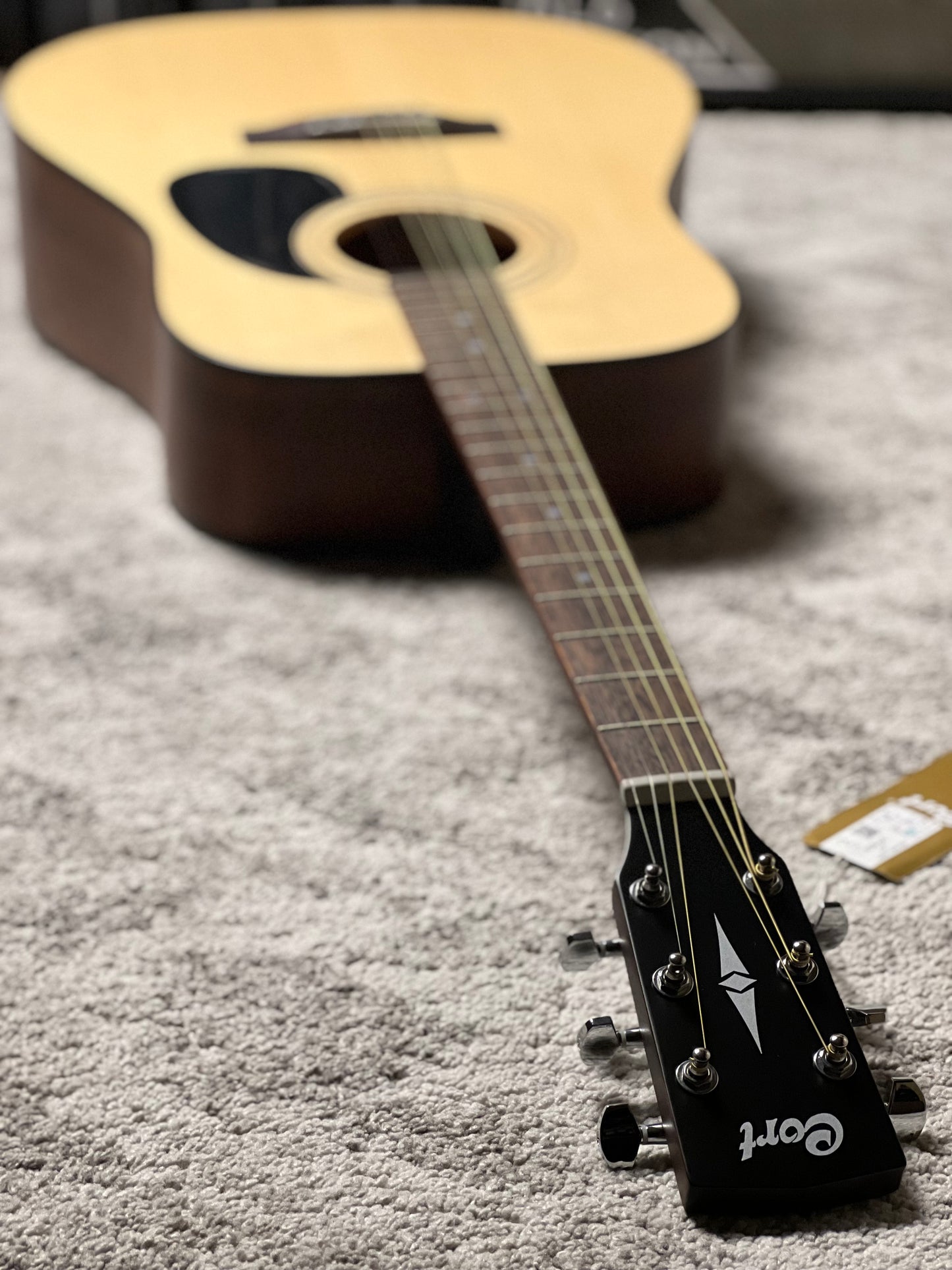 CORT AD810E OP Electric Acoustic in Open Pore Natural