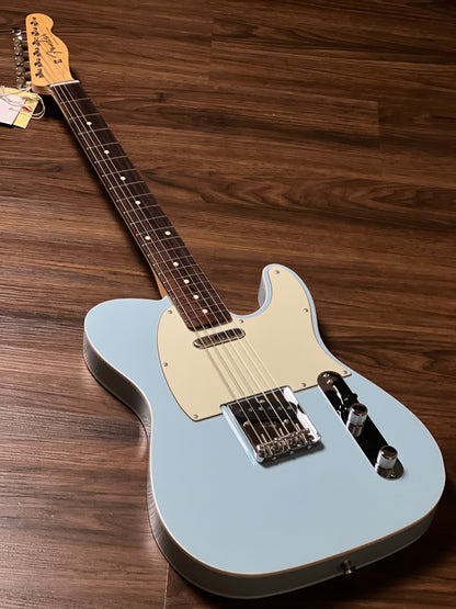 Fender FSR Collection Traditional 60s Telecaster Custom with RW FB in Daphne Blue JD24023716