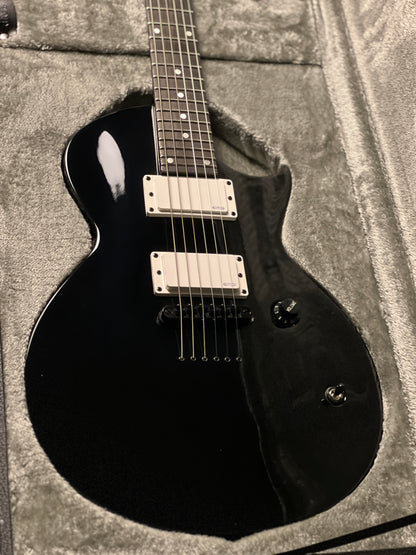 ESP LTD Ted Aguilar Signature TED-EC In Black with Hardshell Case W24022914