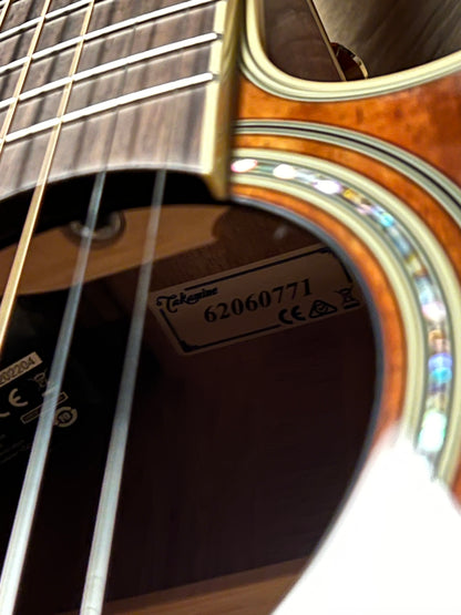 Takamine EF508KC in Natural Gloss with Case Made In Japan 62060771