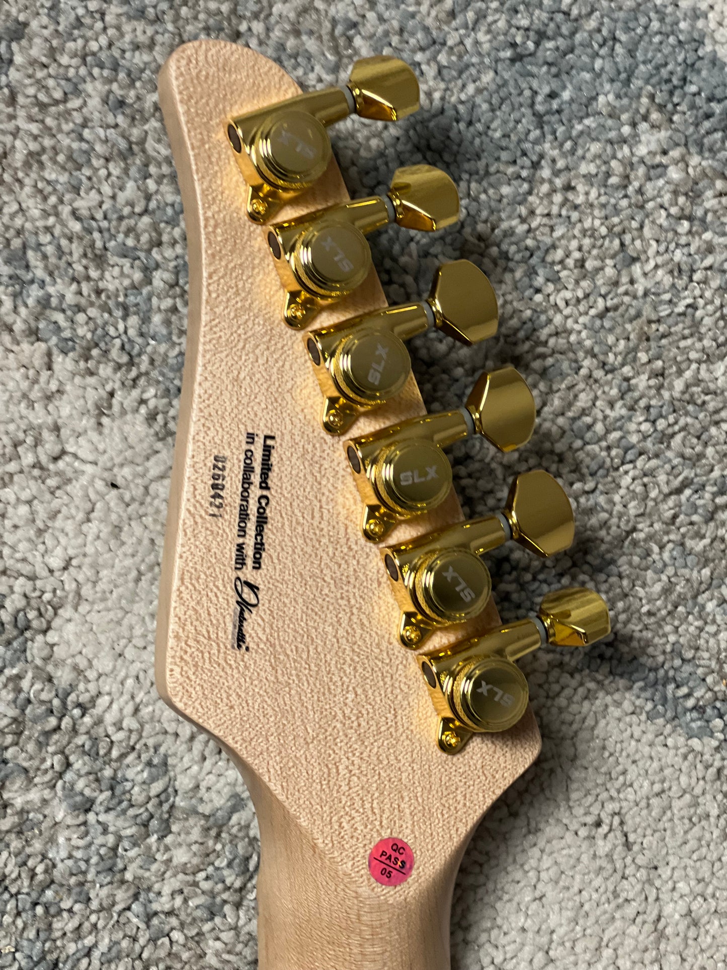 SLX X Dhatarattha Custom DST in Antarctic Shmear with Maple FB