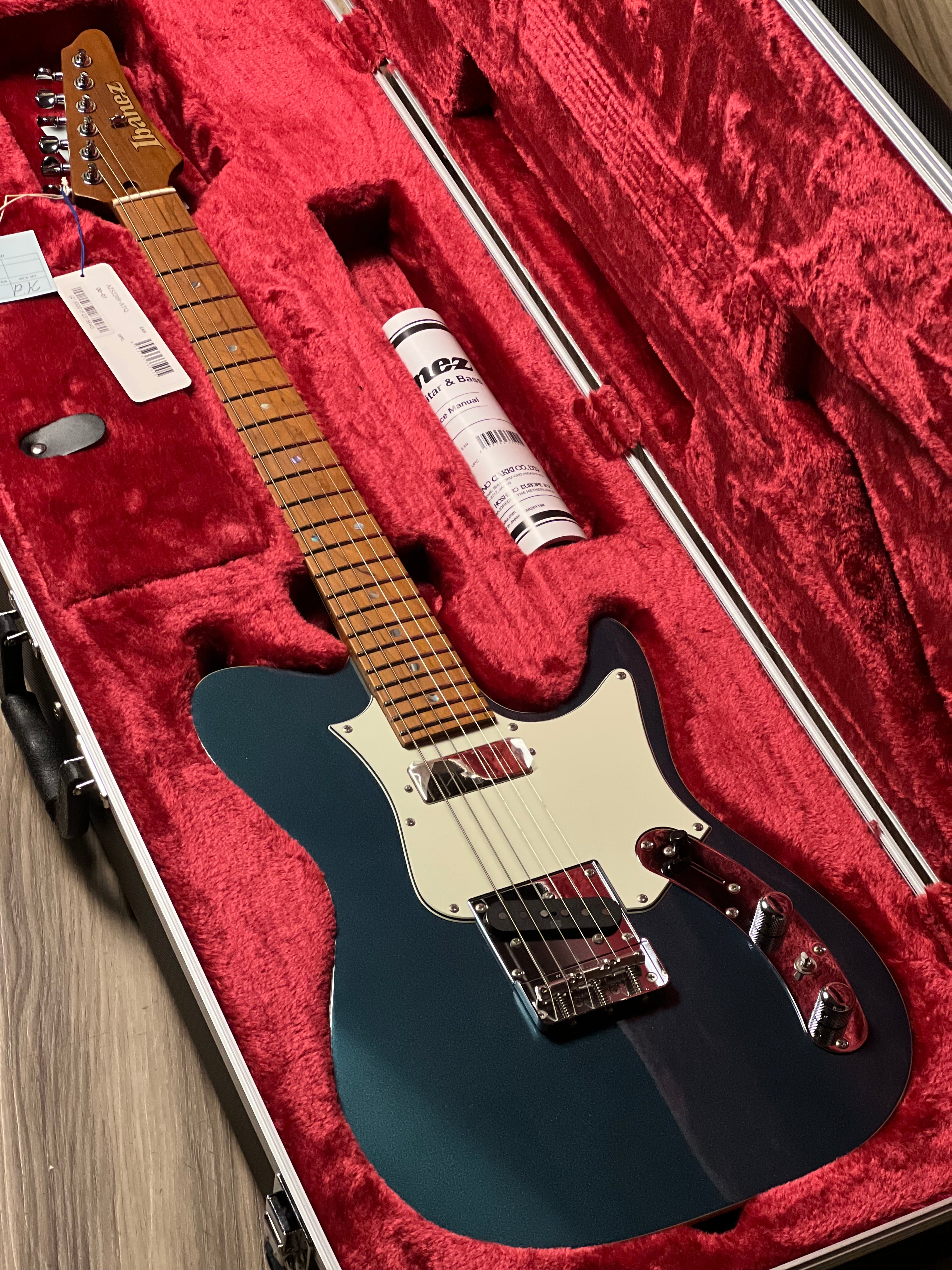 Azs2209b Ibanez Prestige AZS2209 in Antique Turquoise with Case F2315640 ...