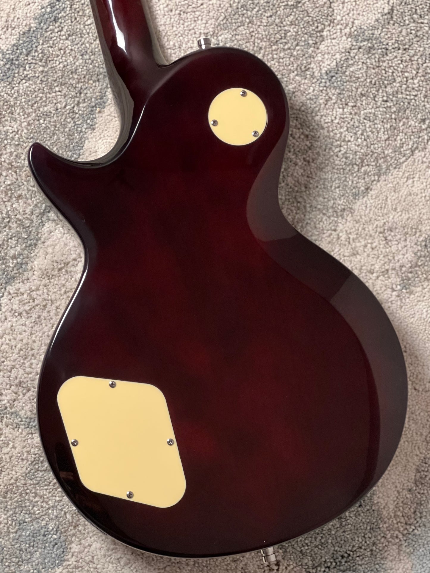 Dhatarattha Custom DLP in Cherry Red with 5A Quilt Top and Dragon Inlay