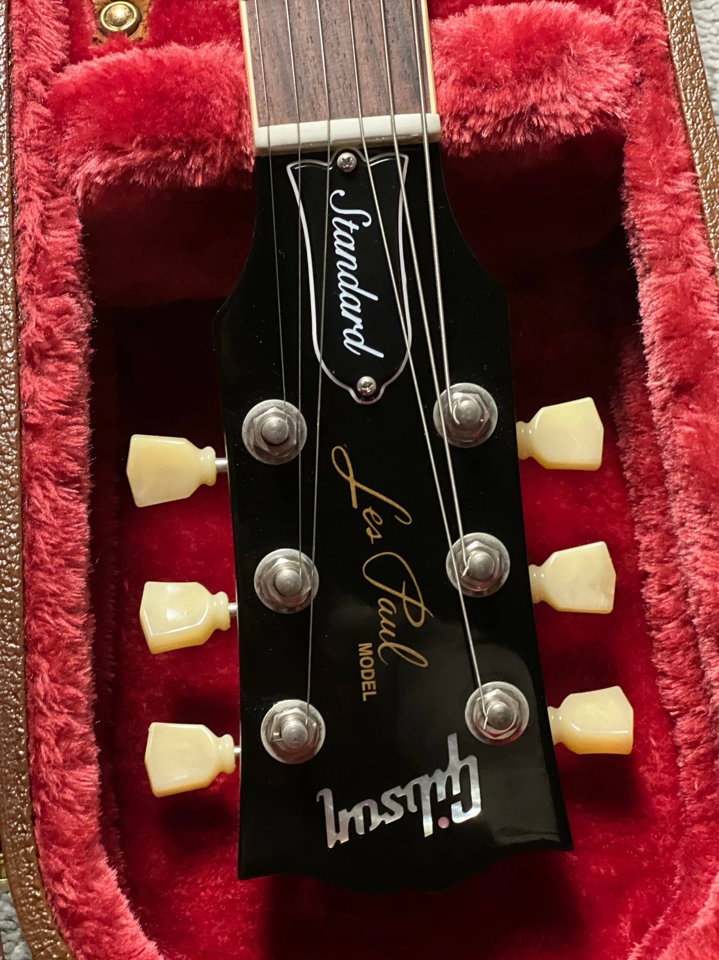 Gibson LP Standard 50s Plain Top in Inverness Green with Case 229830035