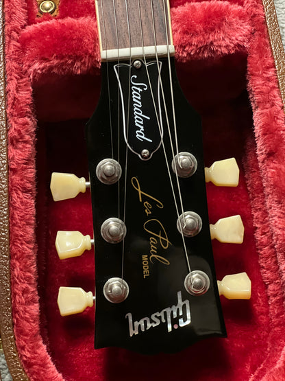 Gibson LP Standard 50s Plain Top in Inverness Green with Case 229830035
