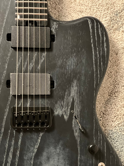 Soloking MJM-1 Custom HH with Wenge Neck in Driftwood Black