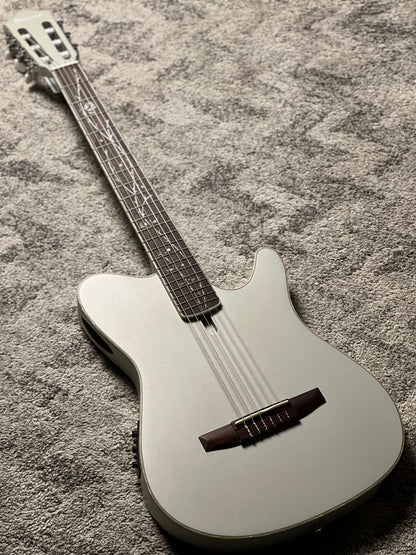 Ibanez TOD10N-SMF Tim Henson Signature Nylon String in Silver Metallic Flat