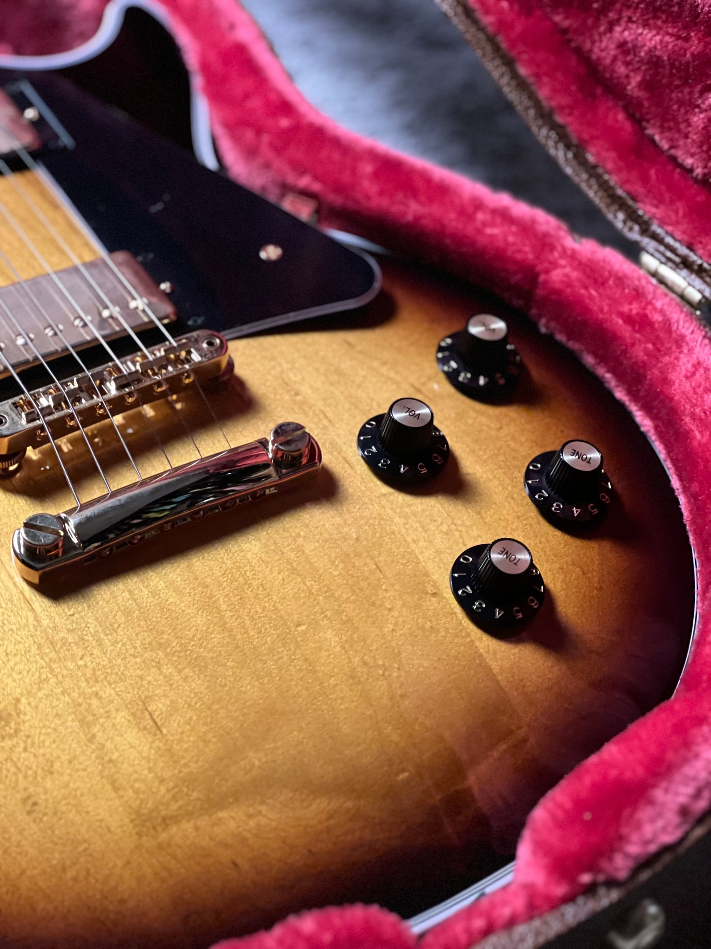 Gibson Les Paul Custom 70s w/Case in Tobacco Burst 204160114