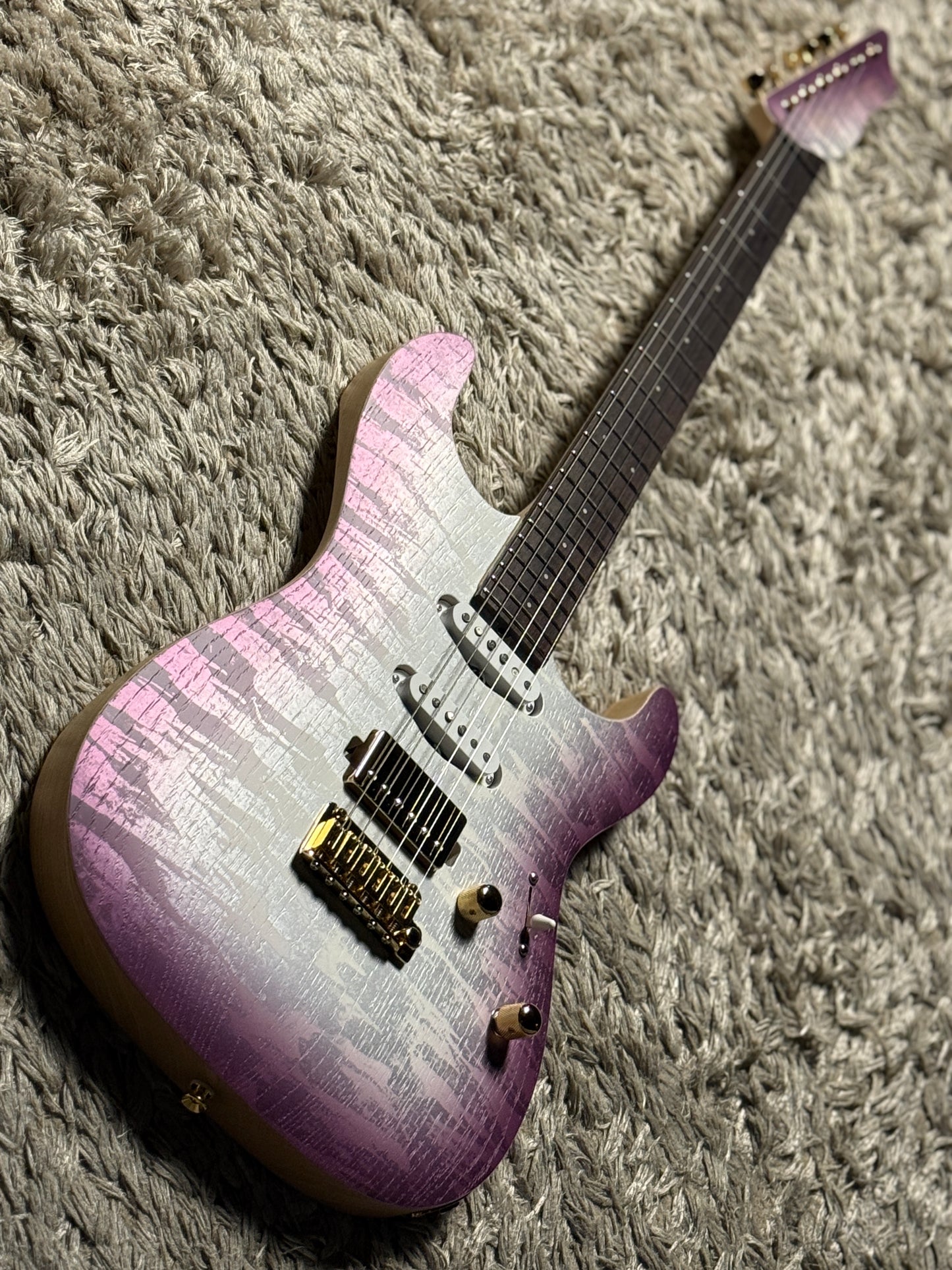 Saito S-622 SSH with Rosewood and Gold Hardware in Kunzite 253031