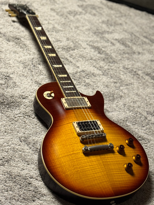 Tokai Love Rock LS150F-3A-RELIC SG/TB Premium Series Japan 3A Solid Flame Top in Tea Burst S/N 2449313