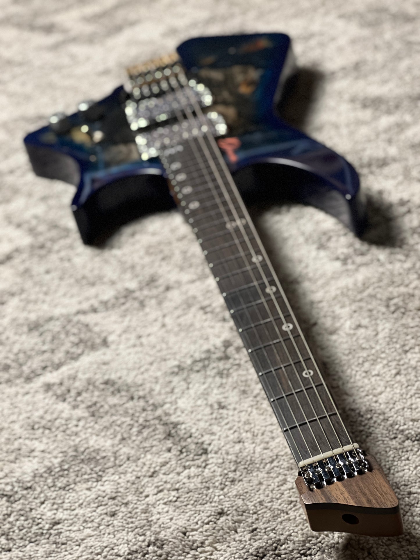 Dhatarattha Custom DHL in Lagoon Burl Top with RW FB Nafiri Special Run