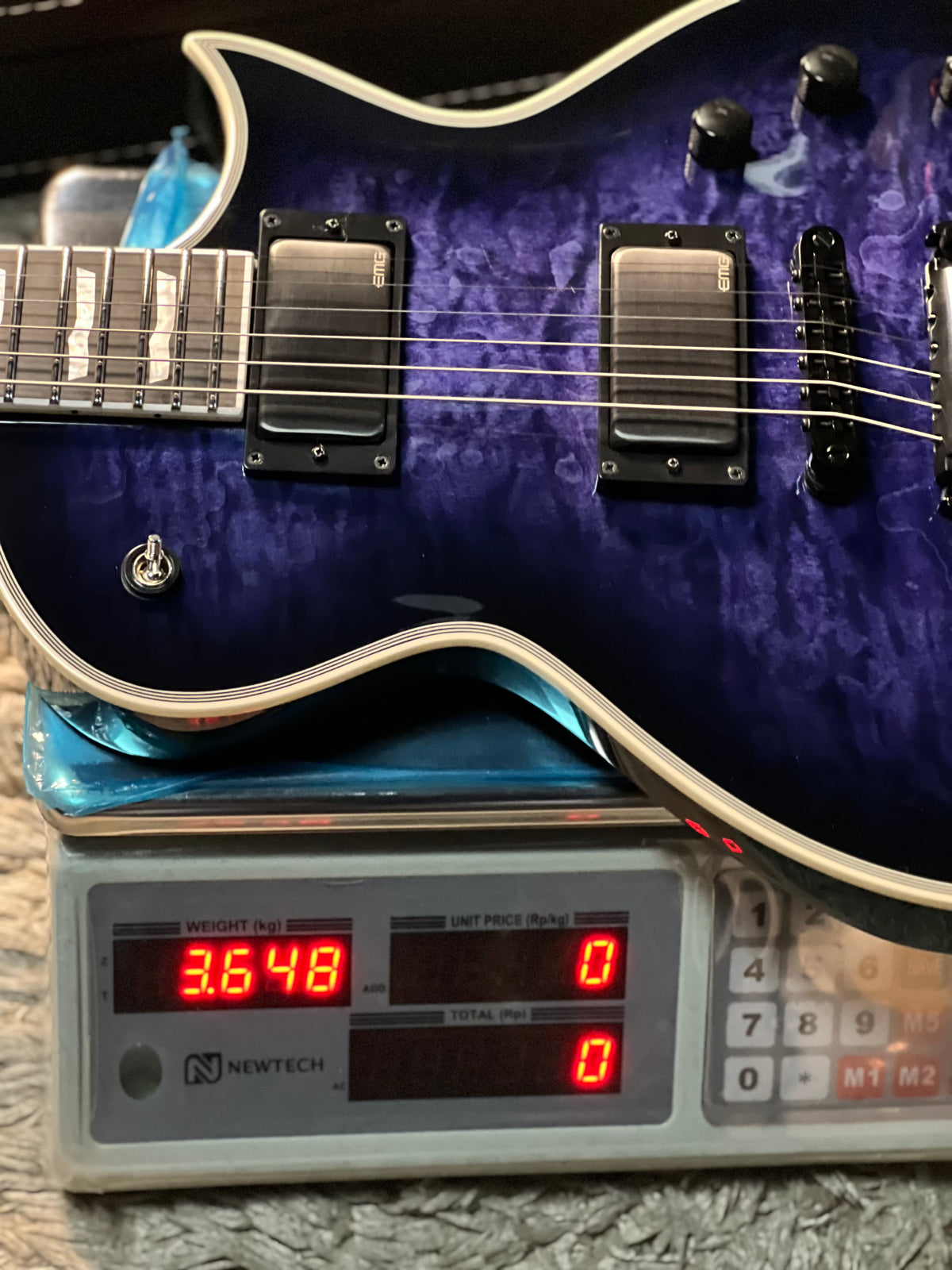 ESP E-II Eclipse in Reindeer Blue ES7705253