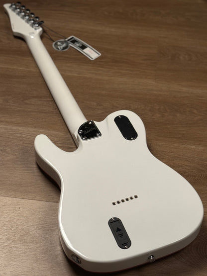 Soloking MT-1 Custom Lithography MOD in Artic White and Fishman Fluence Pickups