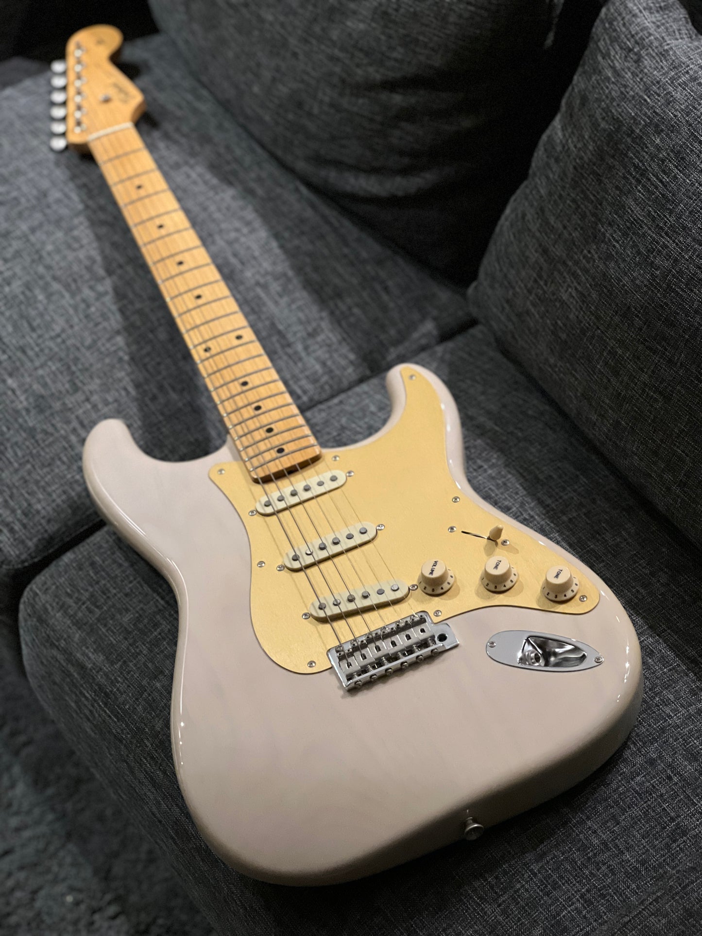 Tokai TST-50 WBL/M Ash Goldstar Sound Japan Limited Run in White Blonde with Maple FB 191232