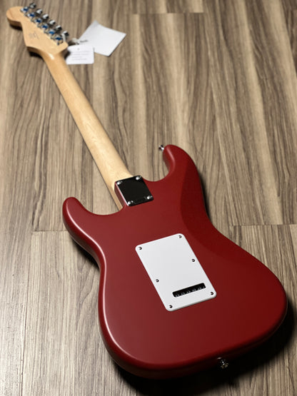 Squier Debut Series Stratocaster HSS with Laurel FB in Dakota Red