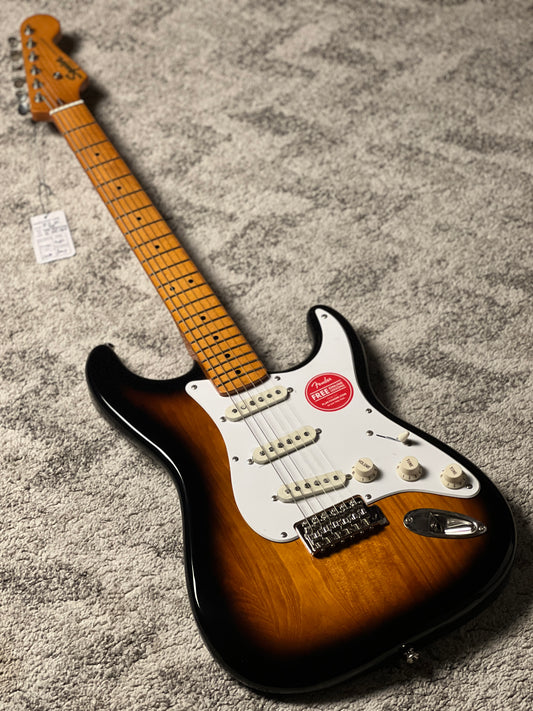 Squier Classic Vibe 50s Stratocaster With Maple FB In 2-Tone Sunburst ISSG21007744 (USED)