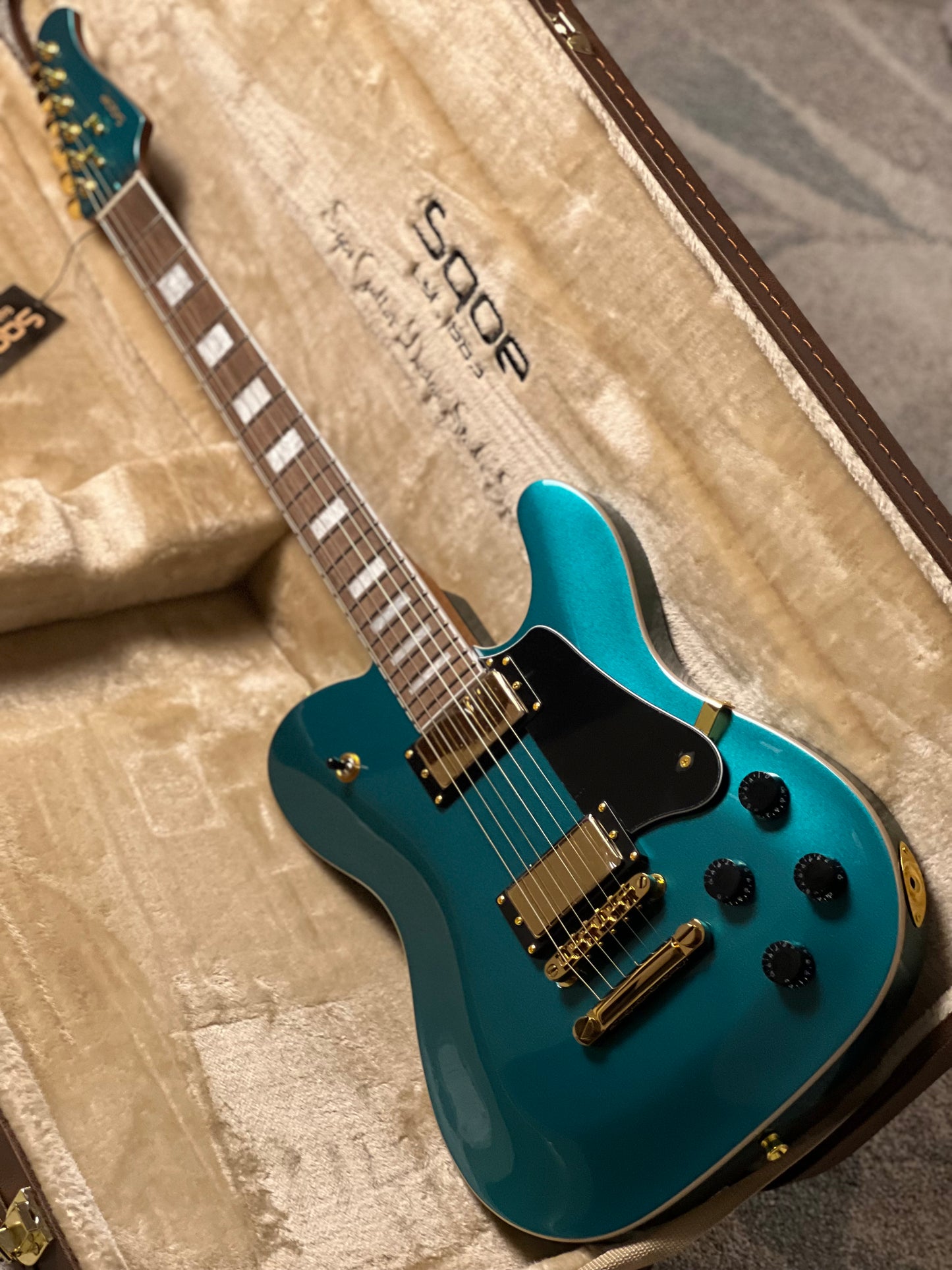SQOE SETLP1100 Premium Caston Series Professional Limited Edition in Blue