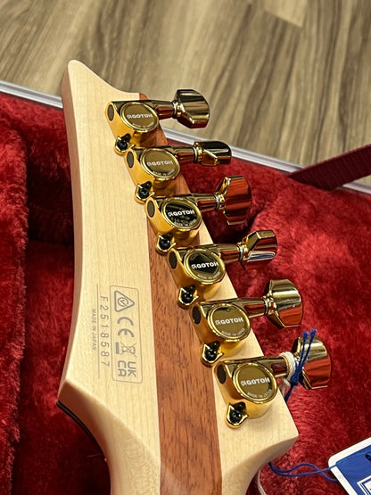 Ibanez JS1GD Joe Satriani Signature in Gold Boy with Case Limited Edition F2518587