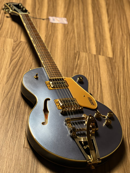 Gretsch G5655TG Electromatic Centre Block Jr Single-Cut w/Bigsby, Laurel FB in Cerulean Smoke