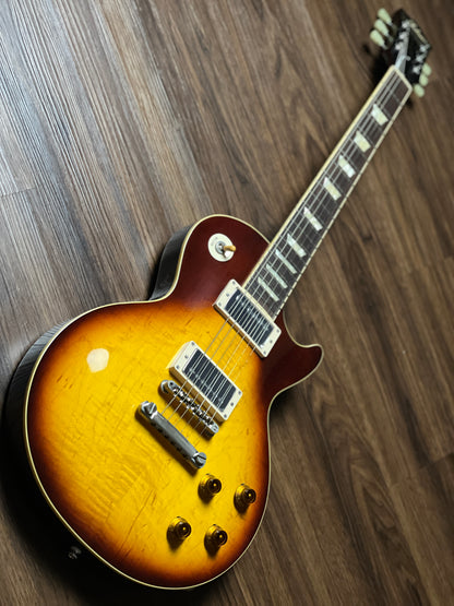 Tokai Love Rock LS-150F-3A TB Premium Series Japan with Solid Flamed Maple Top in Tea Burst 2246261