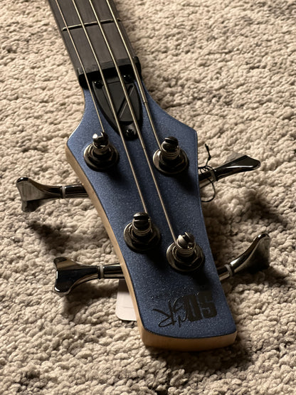 Ibanez Standard SR280E-TKF Electric Bass Guitar in Baltic Blue Metallic Burst