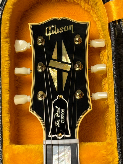 Gibson 1957 Les Paul Custom Reissue 3-Pickup Bigsby in Ebony w/Case 751507