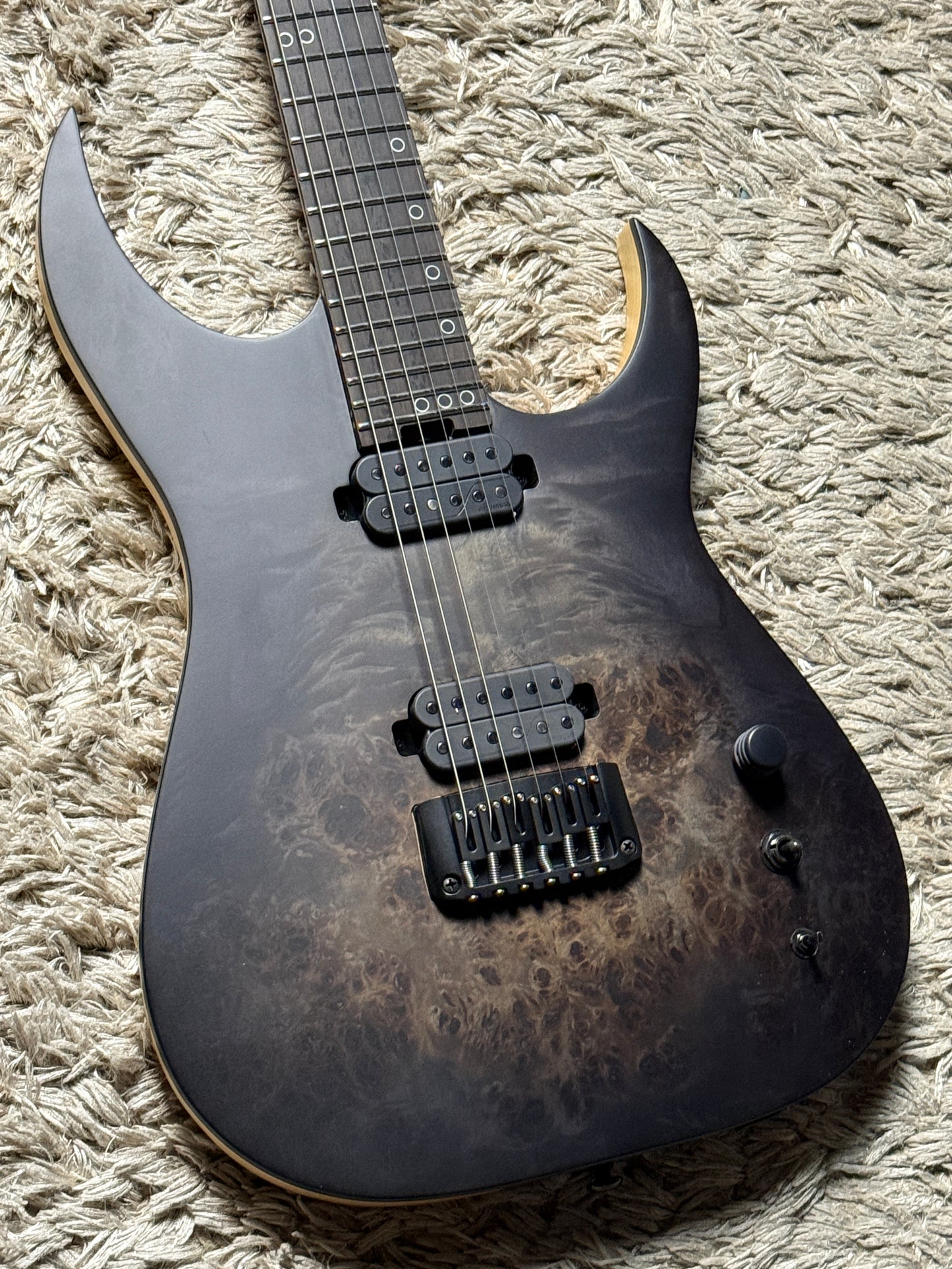 Schecter Keith Merrow KM-6 MK-III Artist in Trans Black Burst W23070050