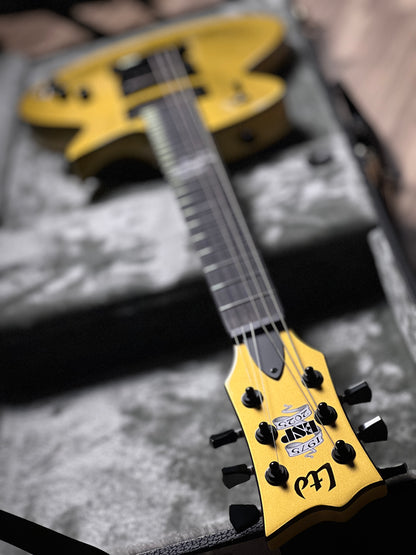 ESP LTD EC-2025 50th Anniversary with Ebony Fingerboard in Metallic Gold