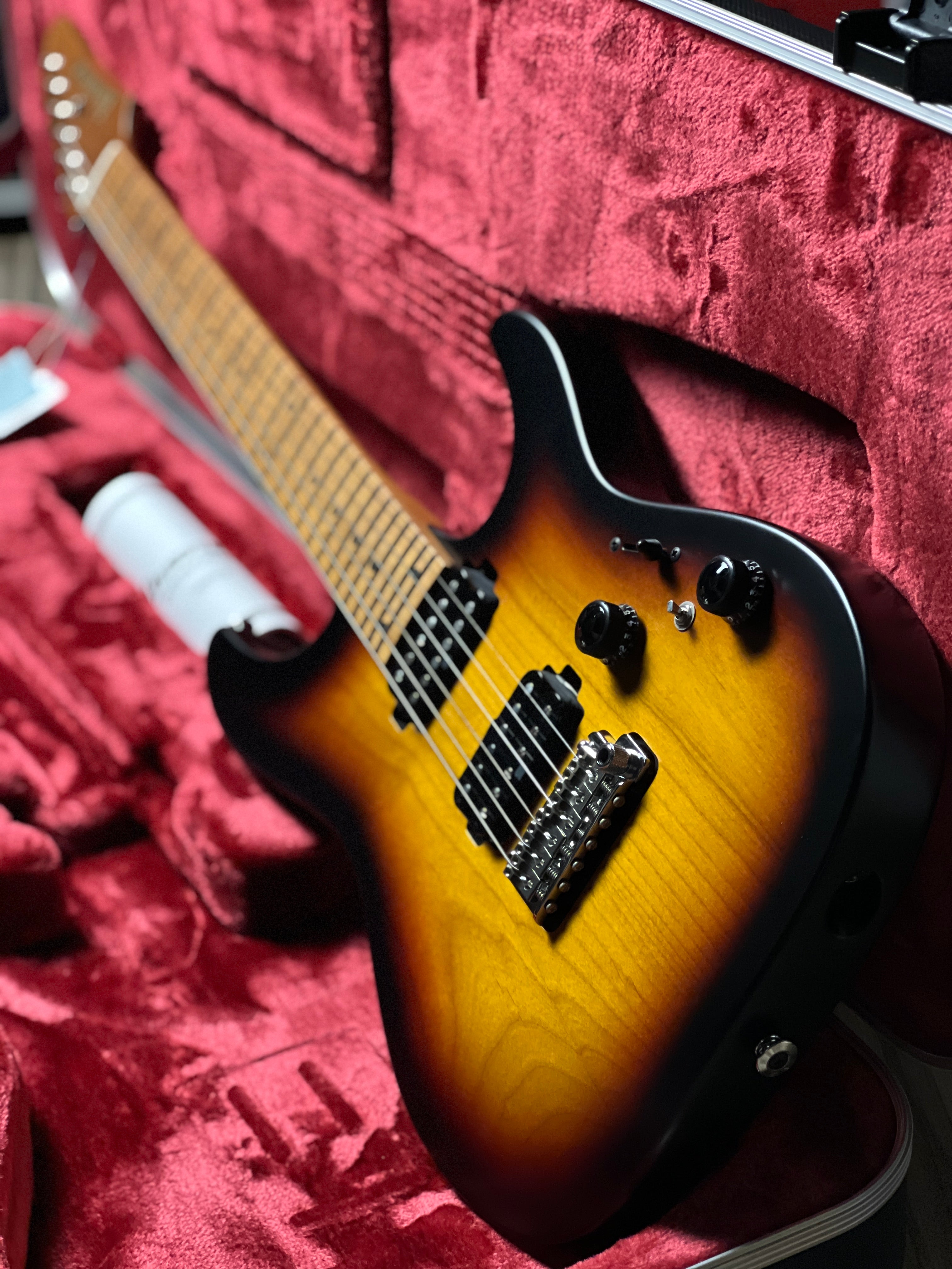 Ibanez Prestige Japan AZ2402-TFF in Tri Fade Burst Flat