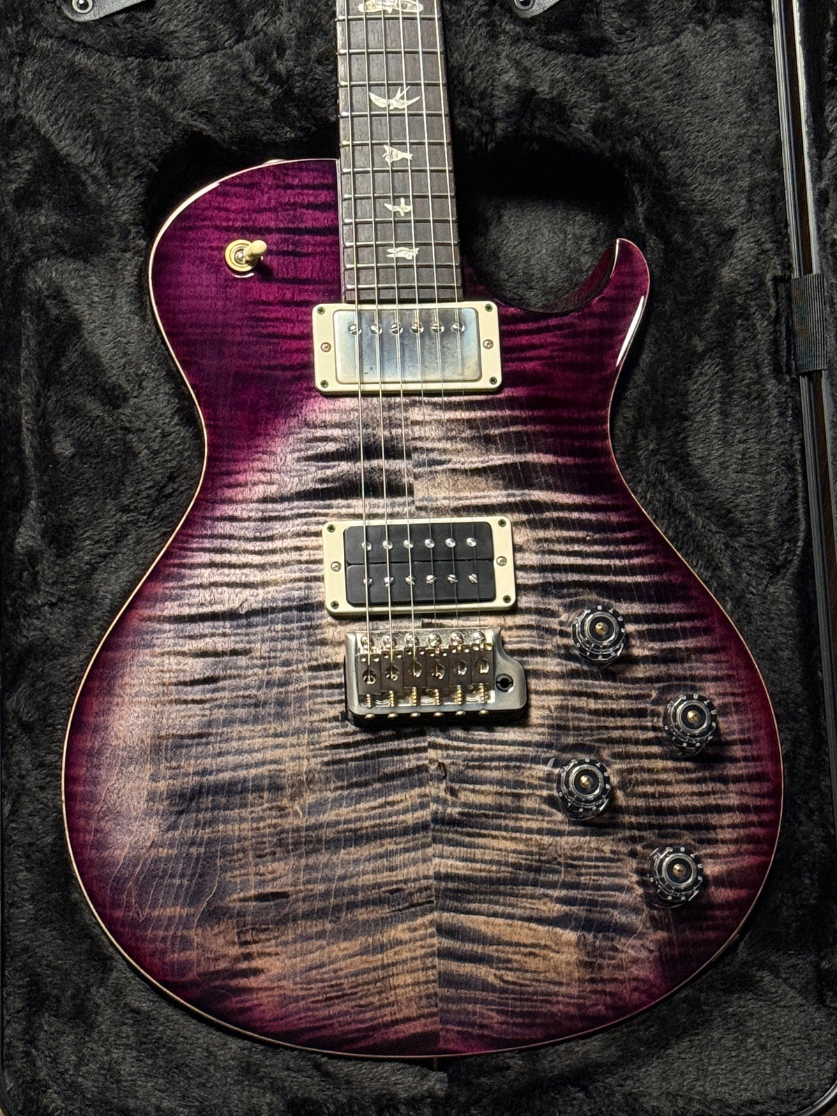 PRS Tremonti in Charcoal Purple Burst (Natural Binding) 0417414