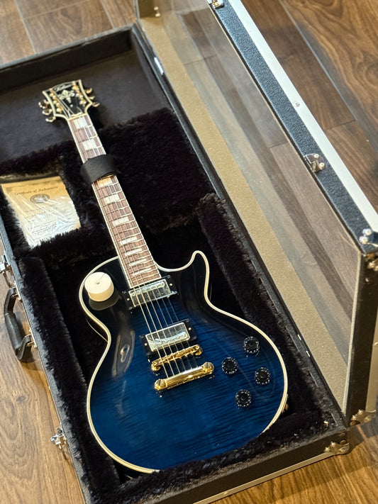 MOD Case Display Case With Aluminium Frame for Electric Guitars with Wall Mounting Kit