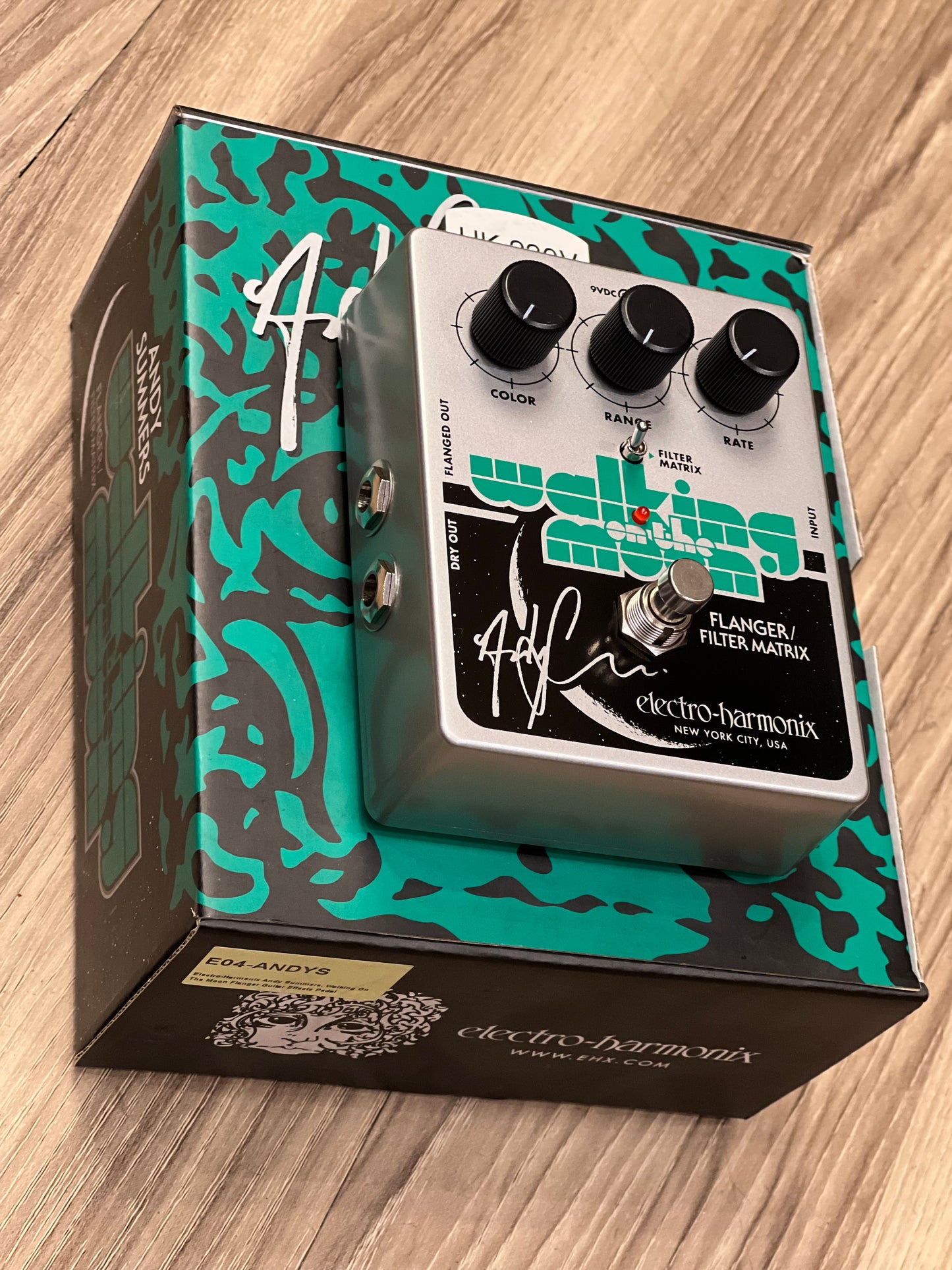 Electro-Harmonix Andy Summers, Walking On The Moon Flanger Guitar Effects Pedal