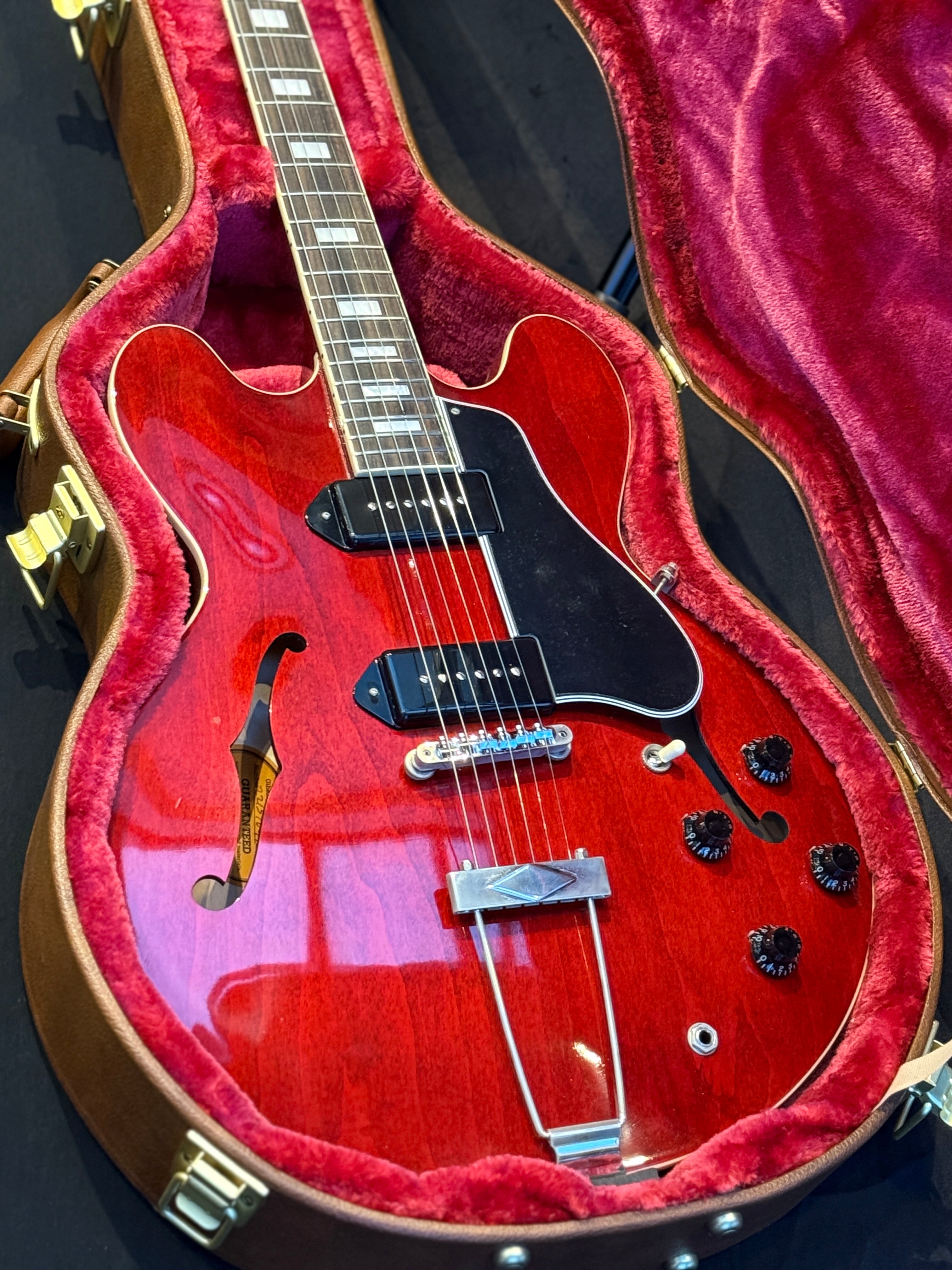 【極美品】数量限定生産　Gibson ES-330 Gibson ES-330 in Sixties Cherry with case 221540273 – nafiriguitar.com