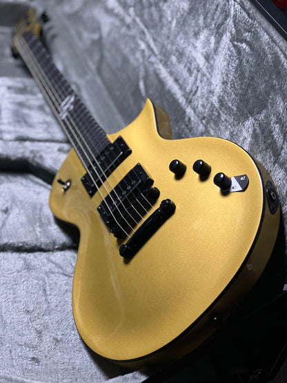 ESP LTD EC-2025 50th Anniversary with Ebony Fingerboard in Metallic Gold