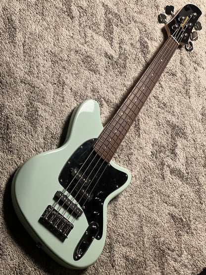 Ibanez TMB35-MGR Talman Short Scale 5-String in Mint Green