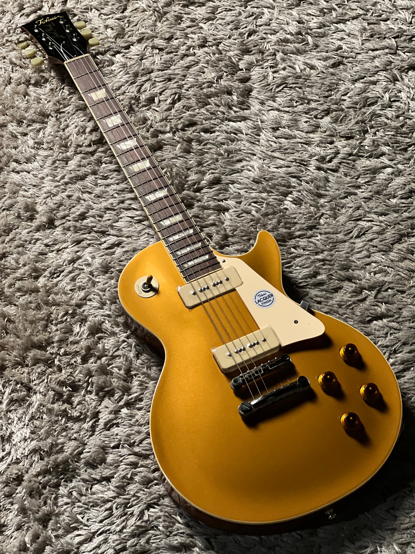 Tokai LS-198S GT Love Rock Japan Premium Series in Gold Top 2349164