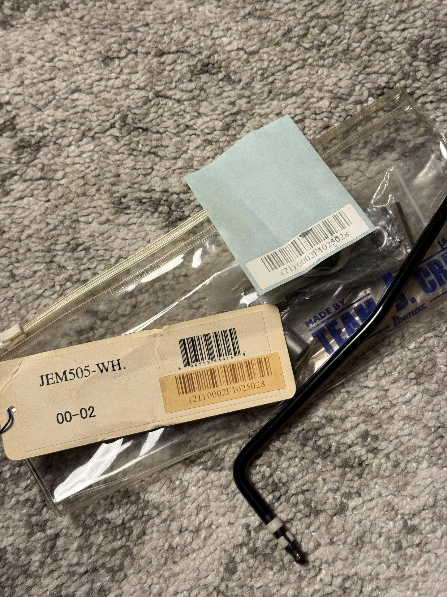 Ibanez JEM505 Steve Vai Signature in White F1025028 (USED)
