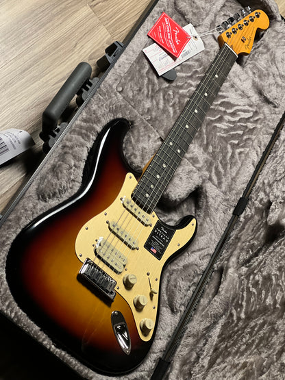 Fender American Ultra II Stratocaster HSS with Ebony FB in Ultraburst US240042659