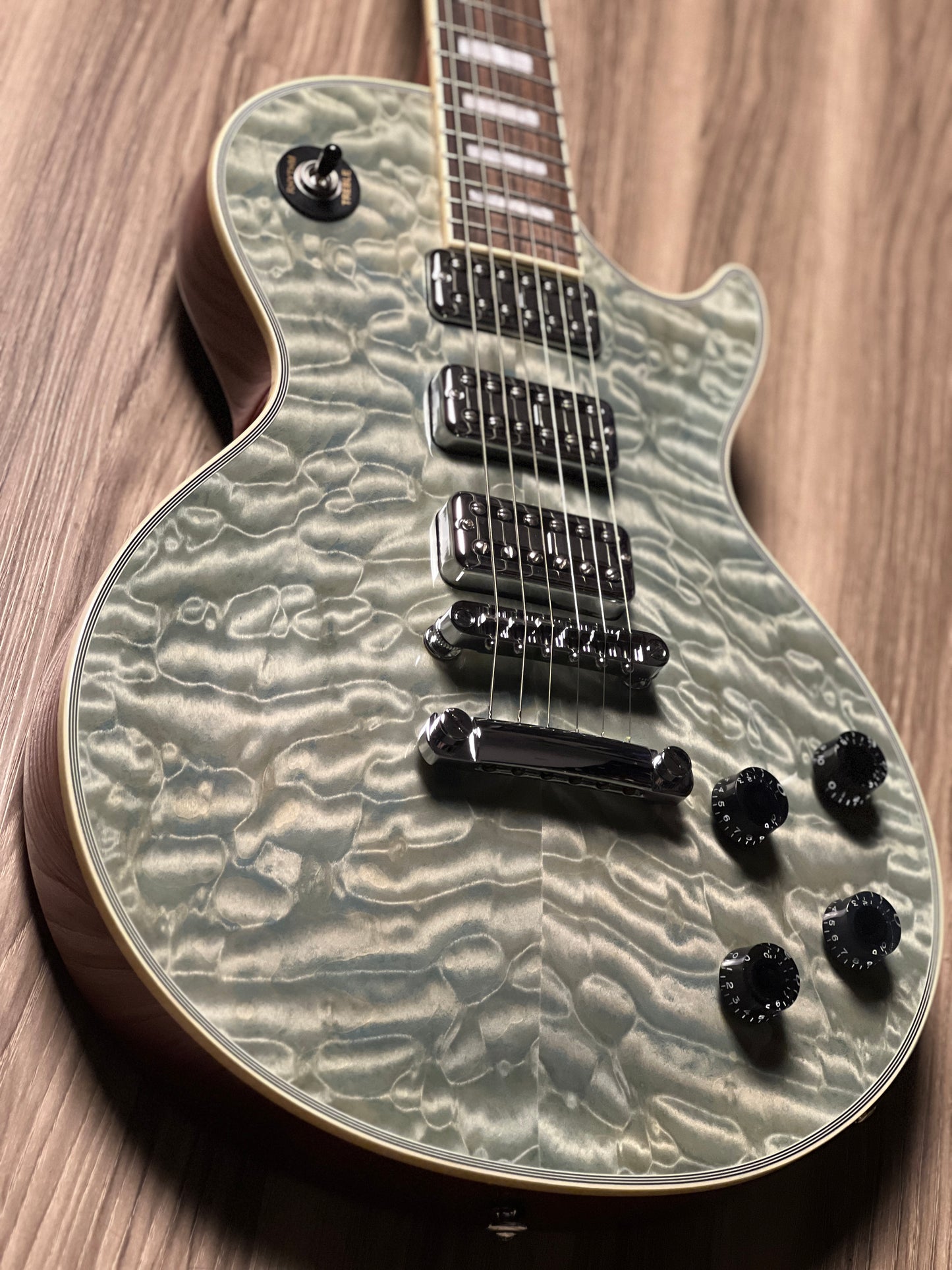 Soloking SLC60 P3 QM with 5A Quilt Top in Ocean Blue