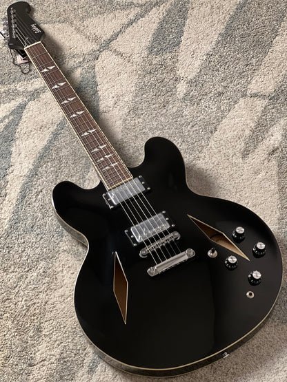 Soloking SDG-335 Dave Grohl Style Tribute in Ebony Black
