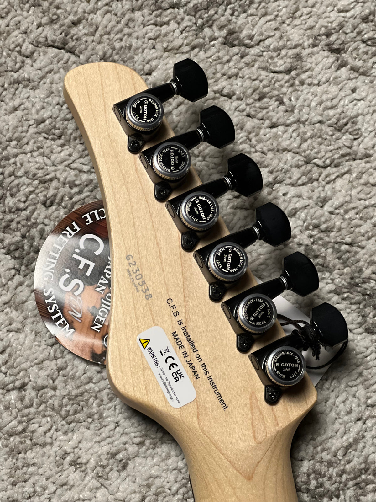 Fujigen FGN Iliad JIL2-ASH-DE664-R/OPB in Open Pore Black G230538