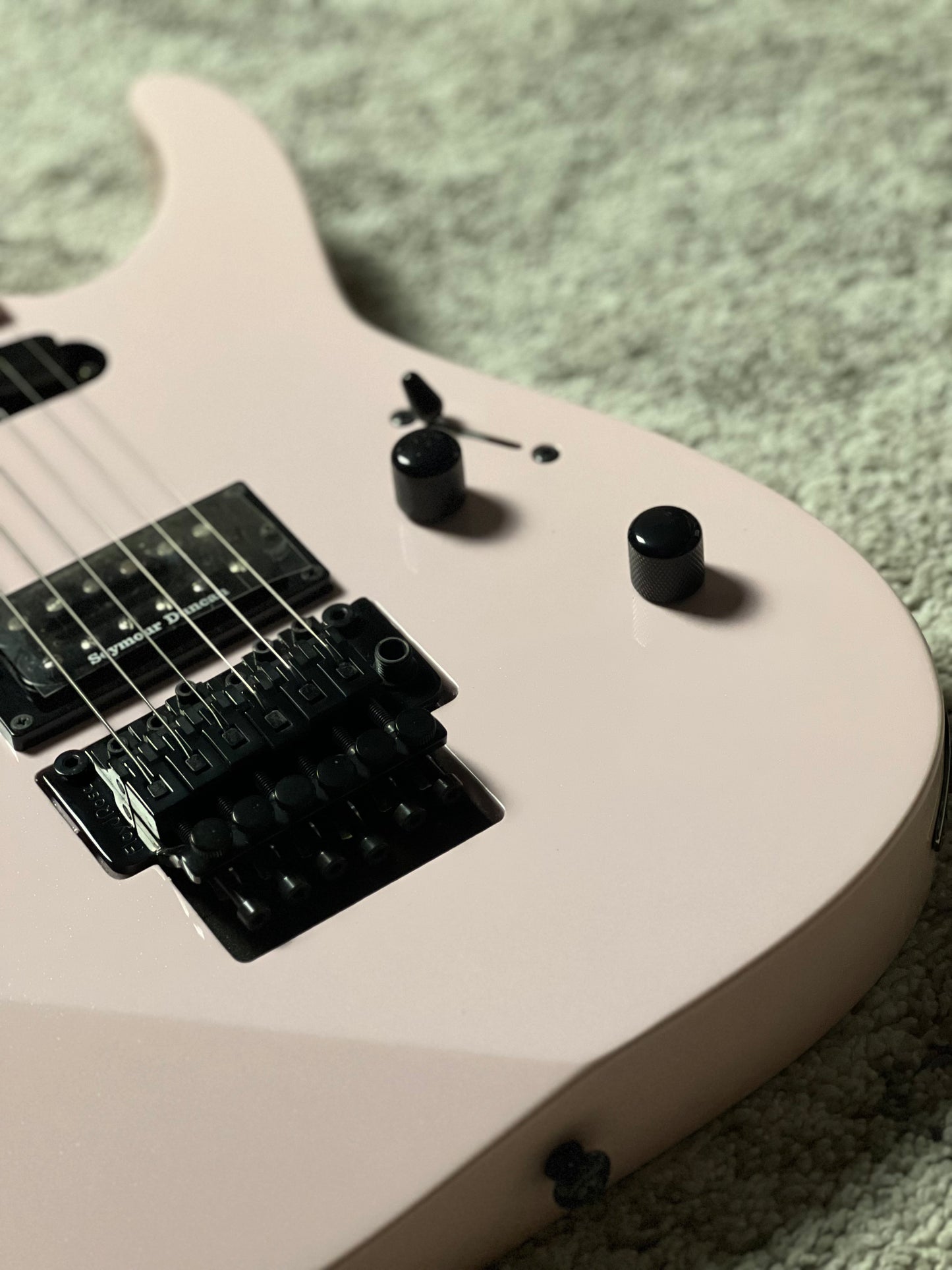 ESP LTD Mirage Deluxe '87 FR in Pearl Pink