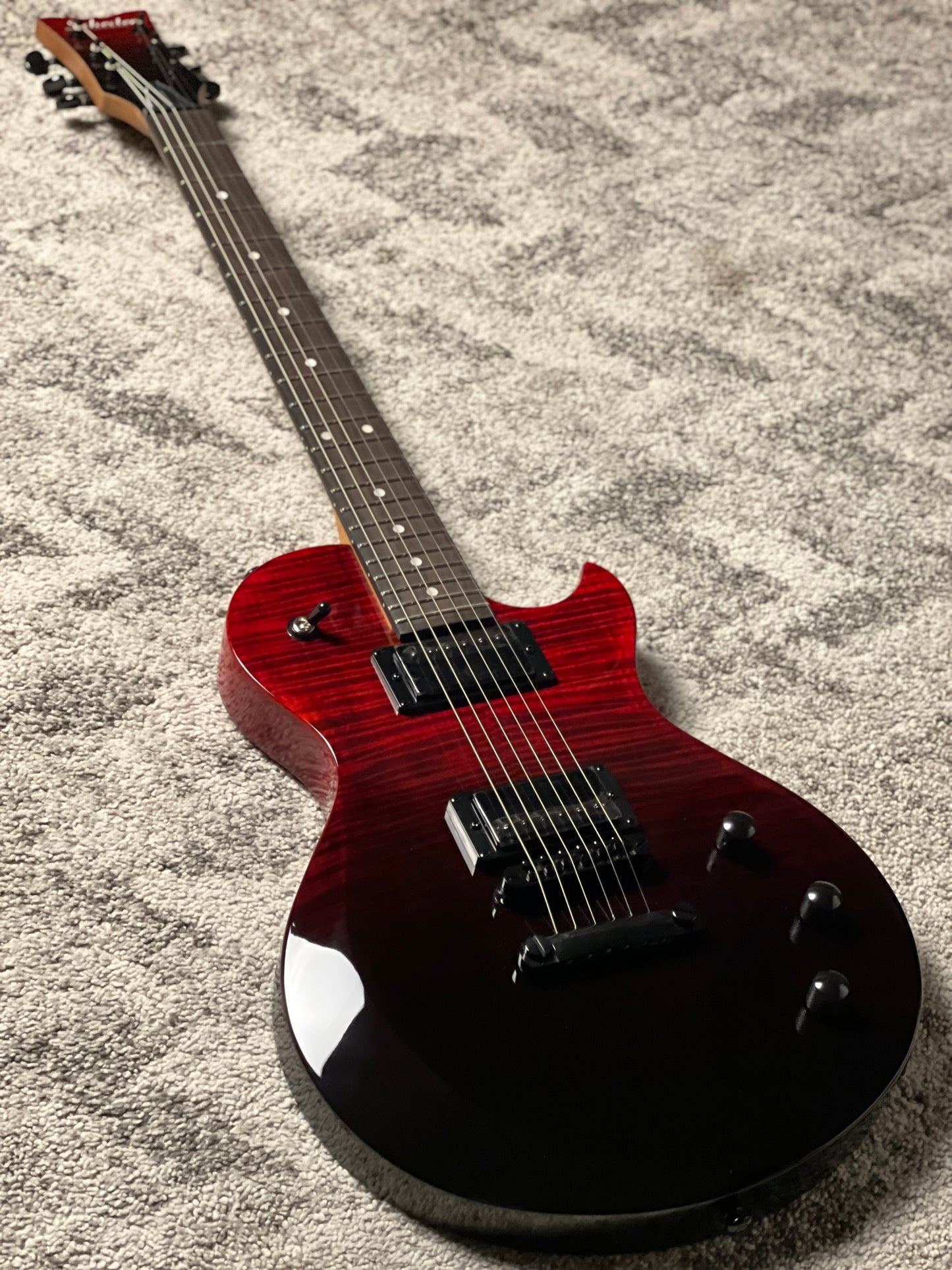 Schecter Solo-II Standard in Blood Burst
