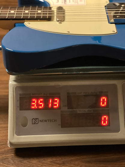 Fender Japan Hybrid II Telecaster with Rosewood FB in Forest Blue JD23020067