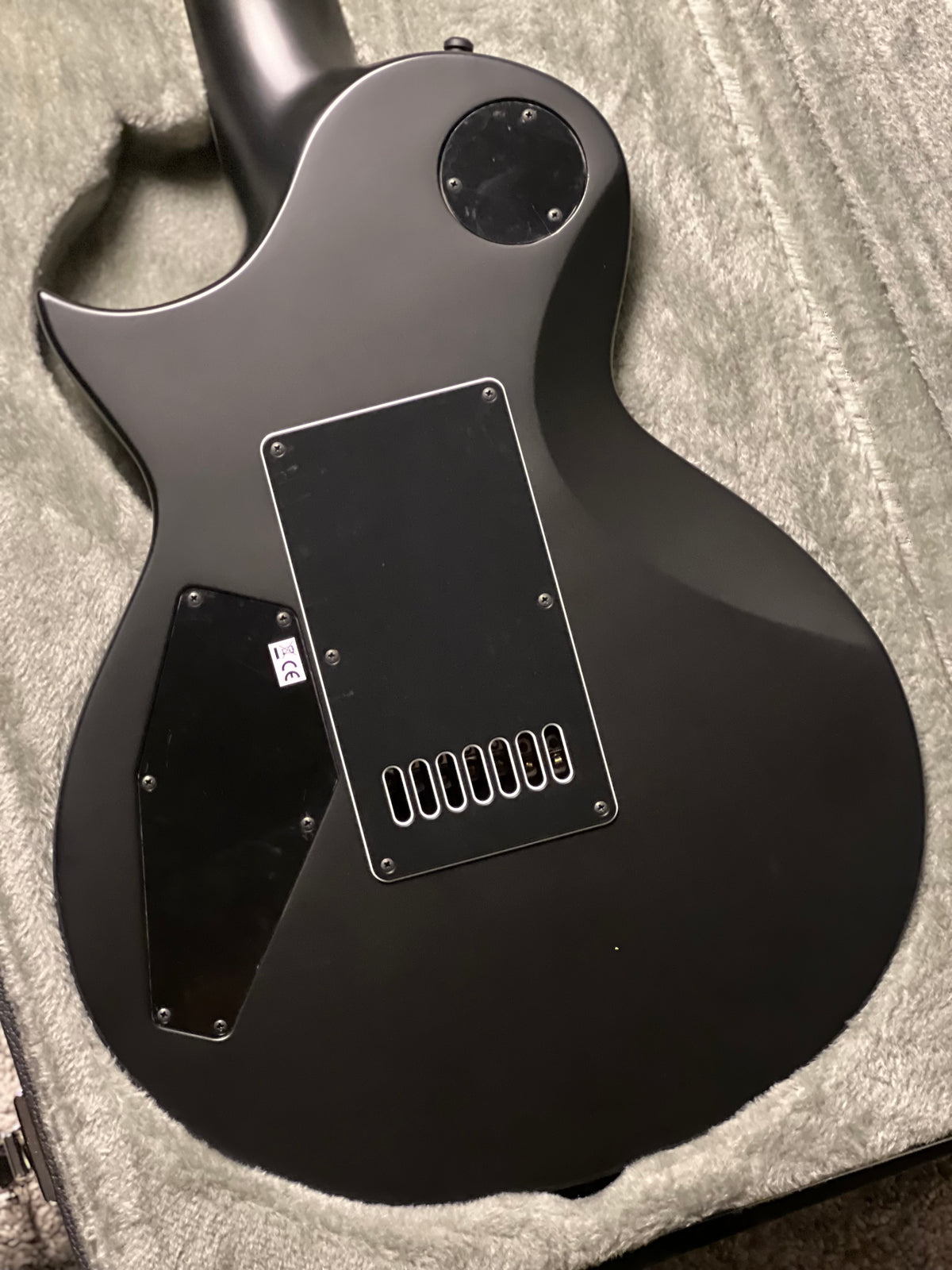ESP E-II Eclipse-7 EverTune in Black Satin ES8195253