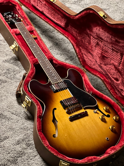 Gibson ES-335 '50s Semi-Hollow Electric Guitar in Vintage Tobacco Burst 205860058