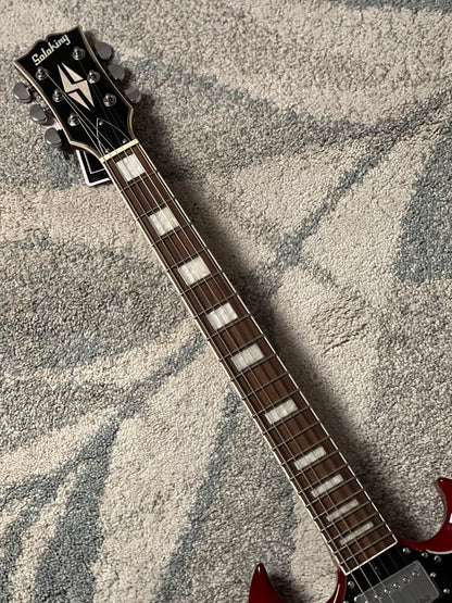 Soloking SG61 MKII in Transparent Red Cherry