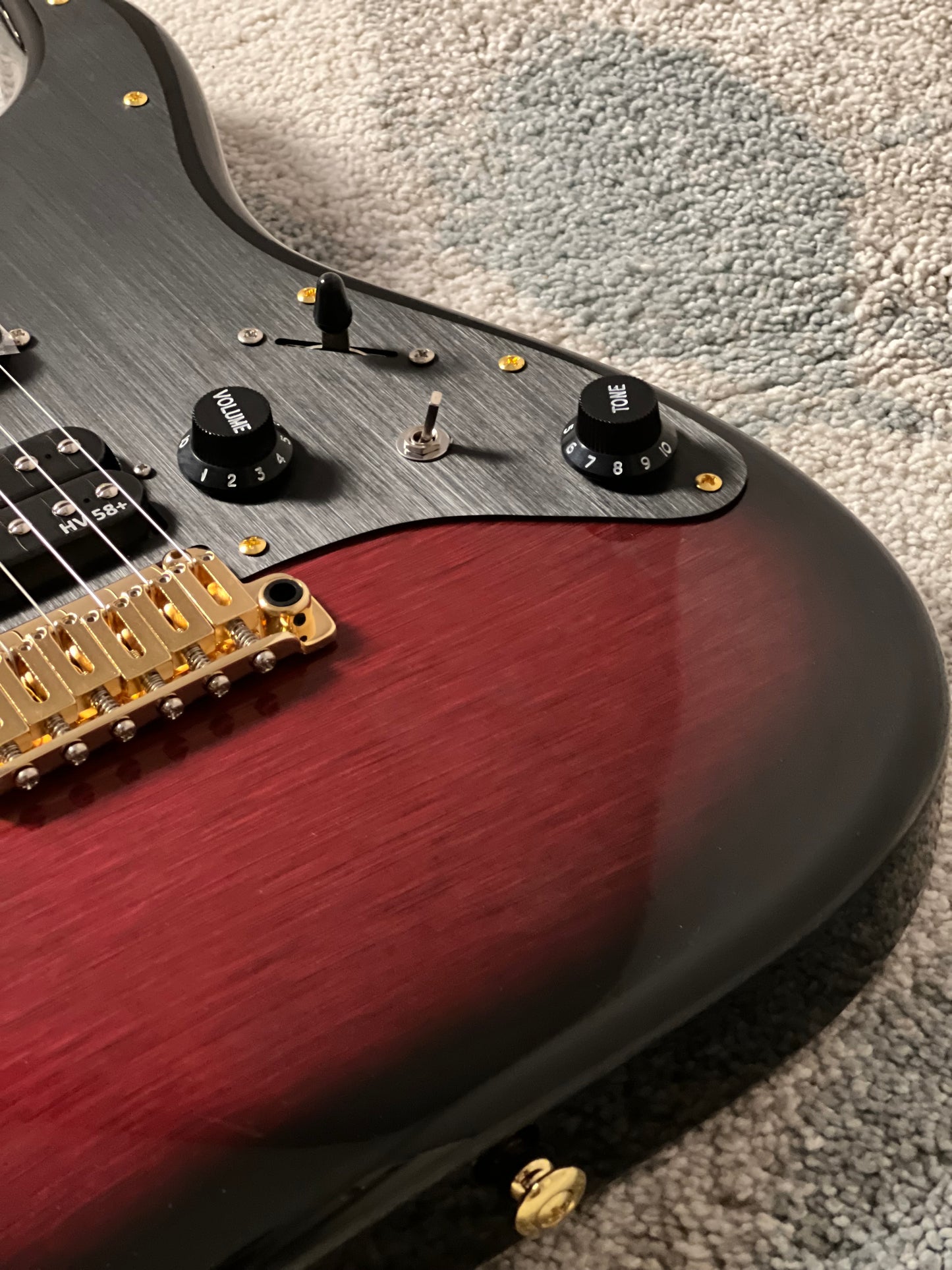 Soloking MS-2 Special Elite in Glitter Storm Red Limited Edition