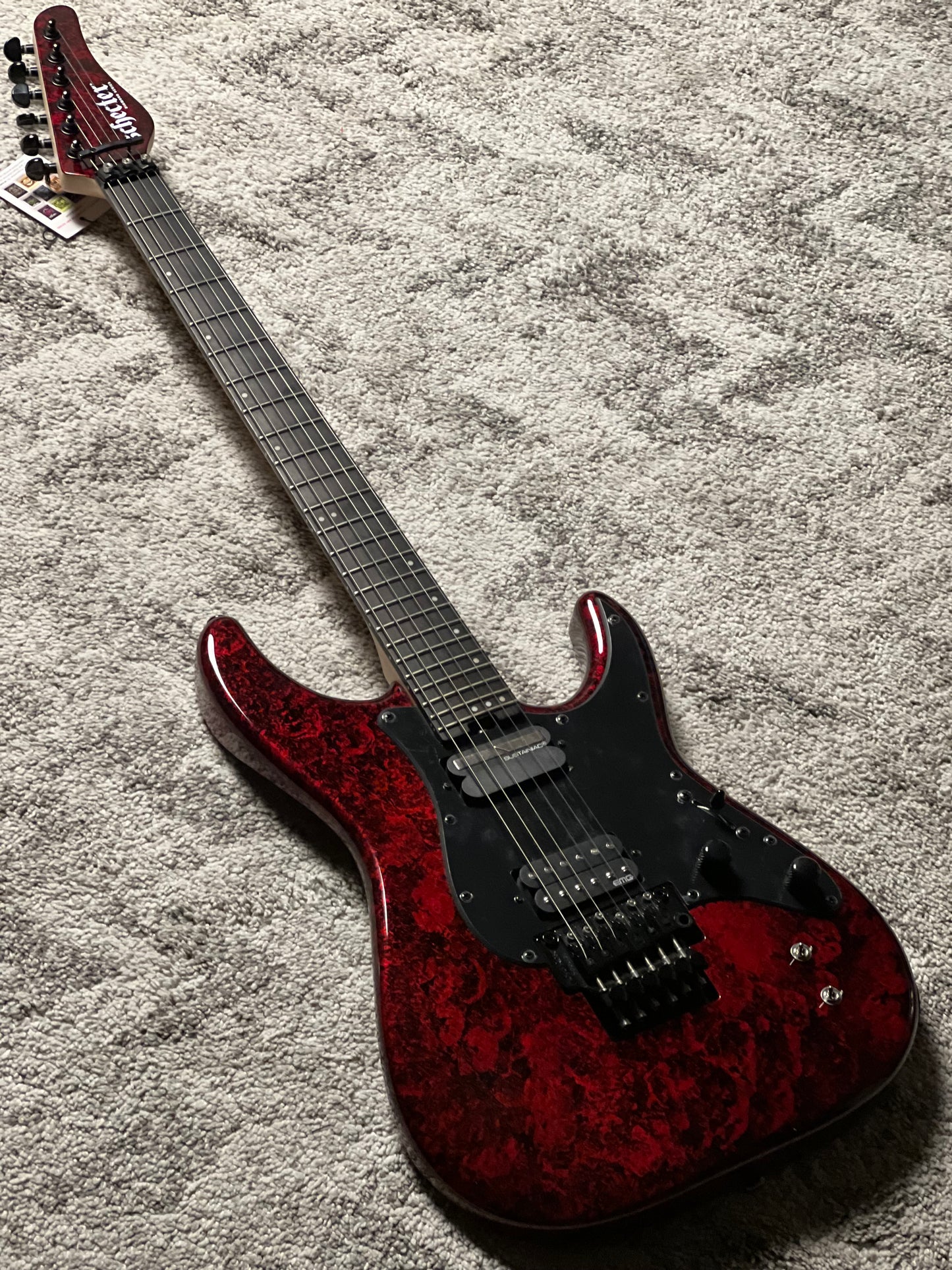 Schecter Sun Valley Super Shredder FR-S in Red Reign IM25042148
