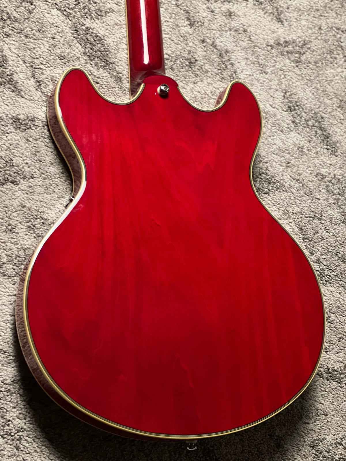 Sire Larry Carlton H7 Semi-hollow in See Through Red